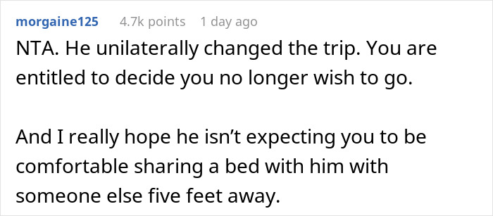 Woman Gives Boyfriend An Ultimatum: She Will Only Go On Their Romantic Holiday If He Doesn&rsquo;t Bring His Friend Along