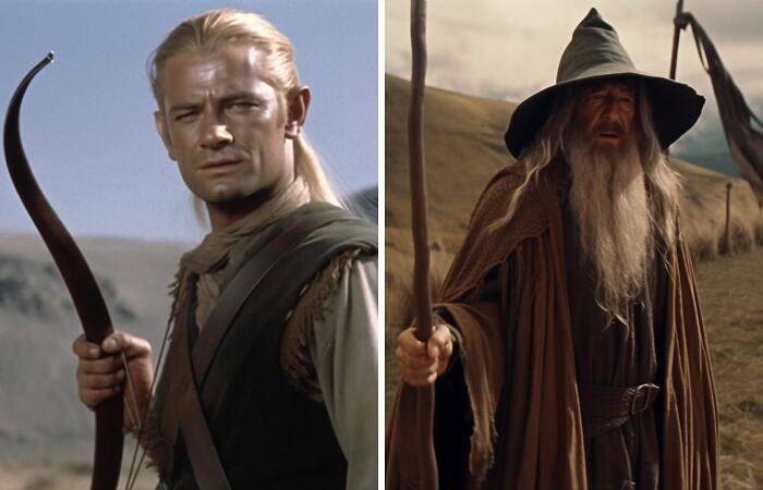 “The Lord Of The Rings” As A 60’s Spaghetti Western Film (10 Pics)