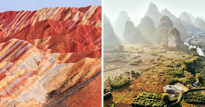 China From The Air: 30 Aerial Photos That I Took Of Diverse Beautiful Landscapes (New Pics)