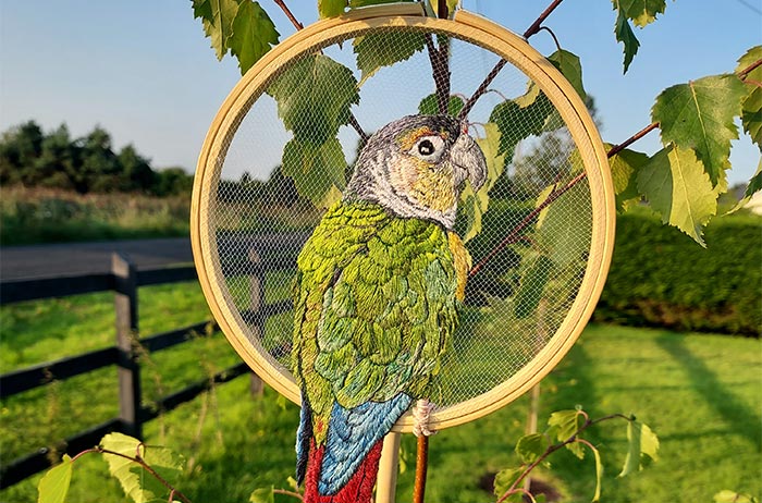 Stitching The Beauty Of Nature: A Collection Of My Favorite Embroidery Pieces (15 Pics)