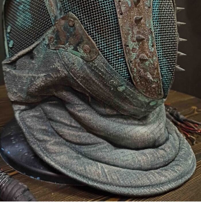 I Upcycled My Old Fencing Mask Into A Cyberpunk Mask I Upcycled My Old Fencing Mask Into A Cyberpunk Mask