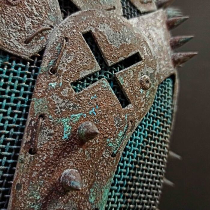 I Upcycled My Old Fencing Mask Into A Cyberpunk Mask I Upcycled My Old Fencing Mask Into A Cyberpunk Mask