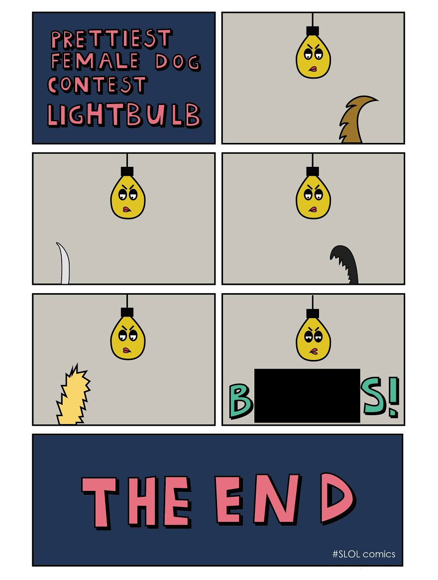 I Create Comics Form A Perspective Of A Lightbulb