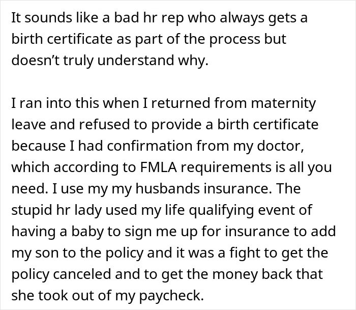 New Dad Is Confused After Company Asks For His Son's Birth Certificate, Starts To Get Suspicious About Their Motives