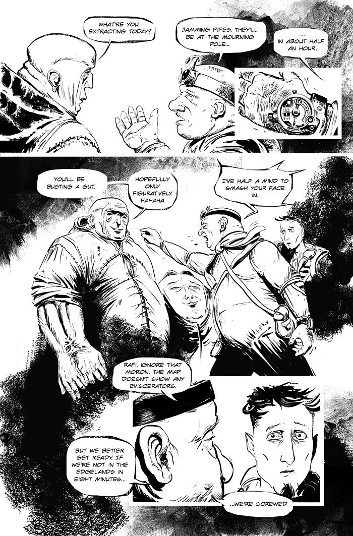 Edgelands: Unravel The Mystery Of A Haunting Realm In This Dark Fantasy Webcomic