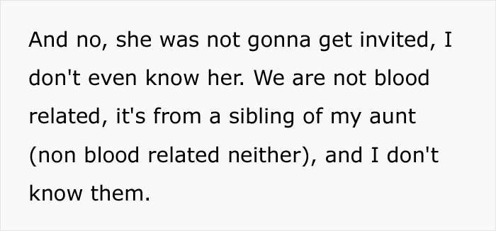"My Wedding Is Not Gonna Become Your Child's Birthday Party": Bride Shares A Ridiculous Request From An Entitled Relative She's Never Even Met