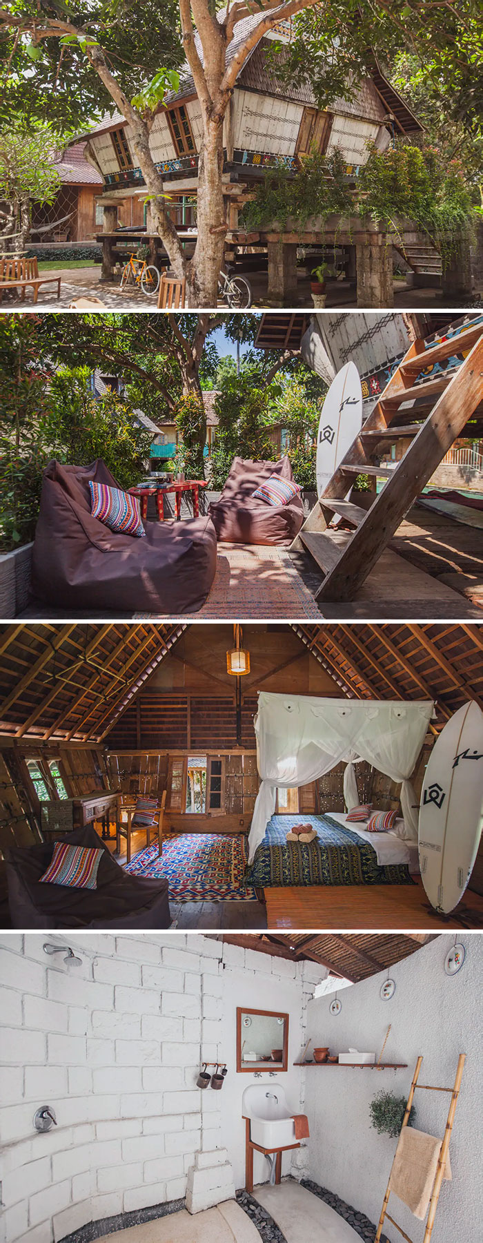 Unique Sumatran Karo House. Kuta Utara, Bali, Indonesia