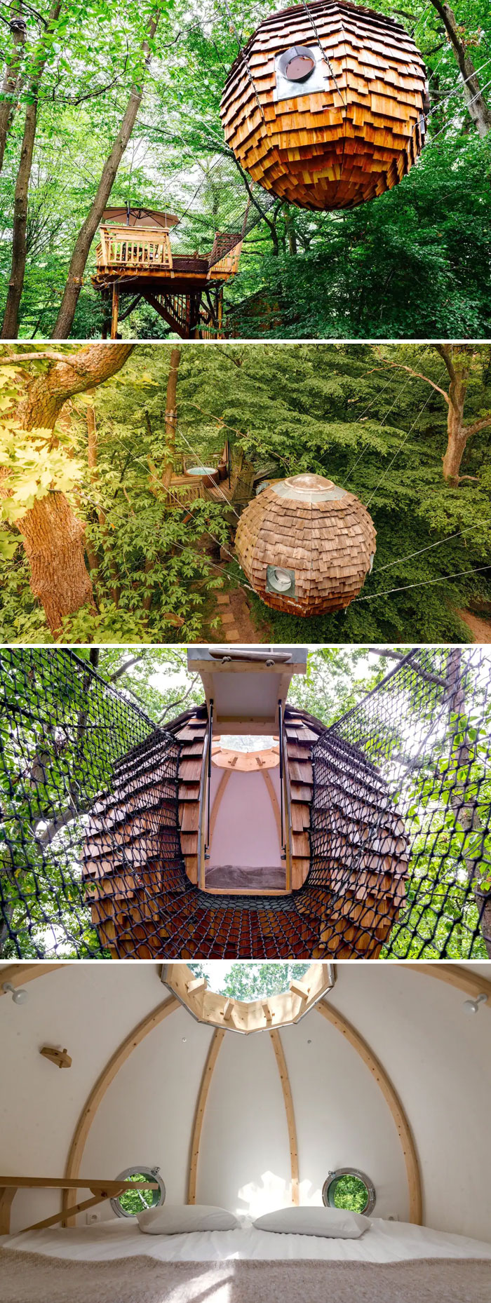 Cabane Jacuzzi "Plume". Rosoy-En-Multien, France