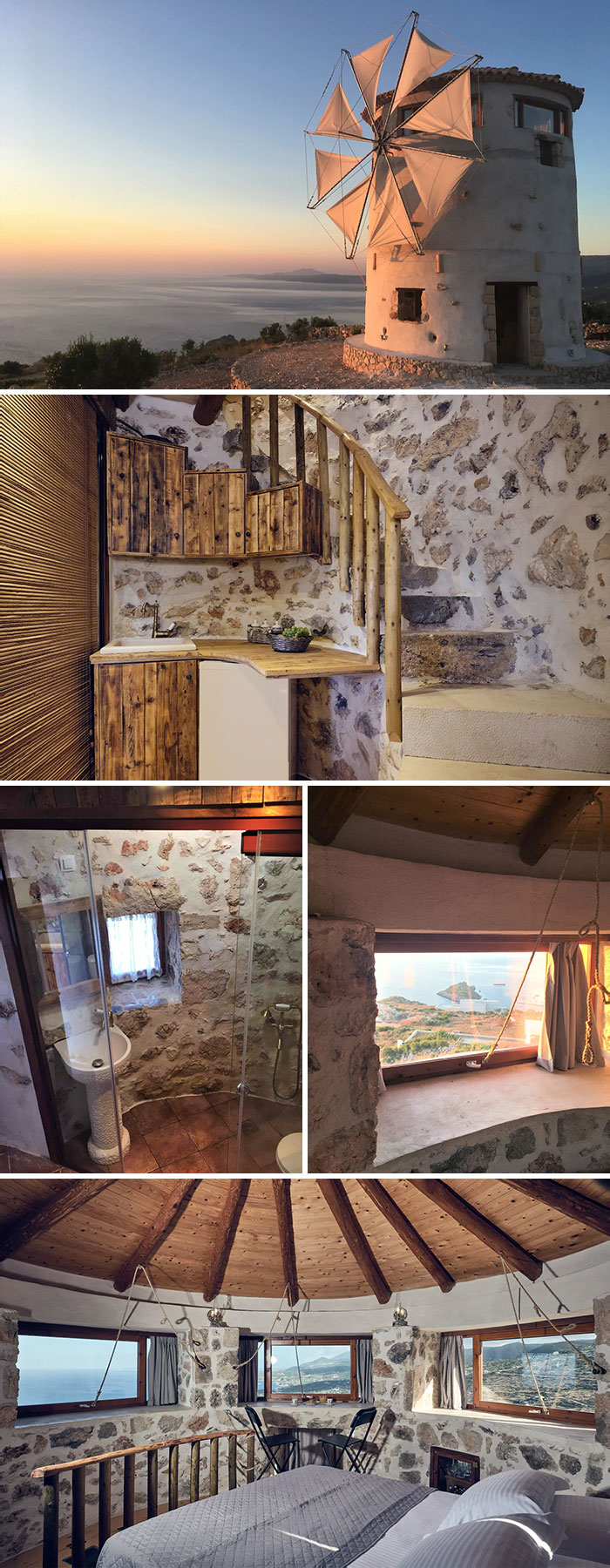 Anemomilos. Volimes, Greece