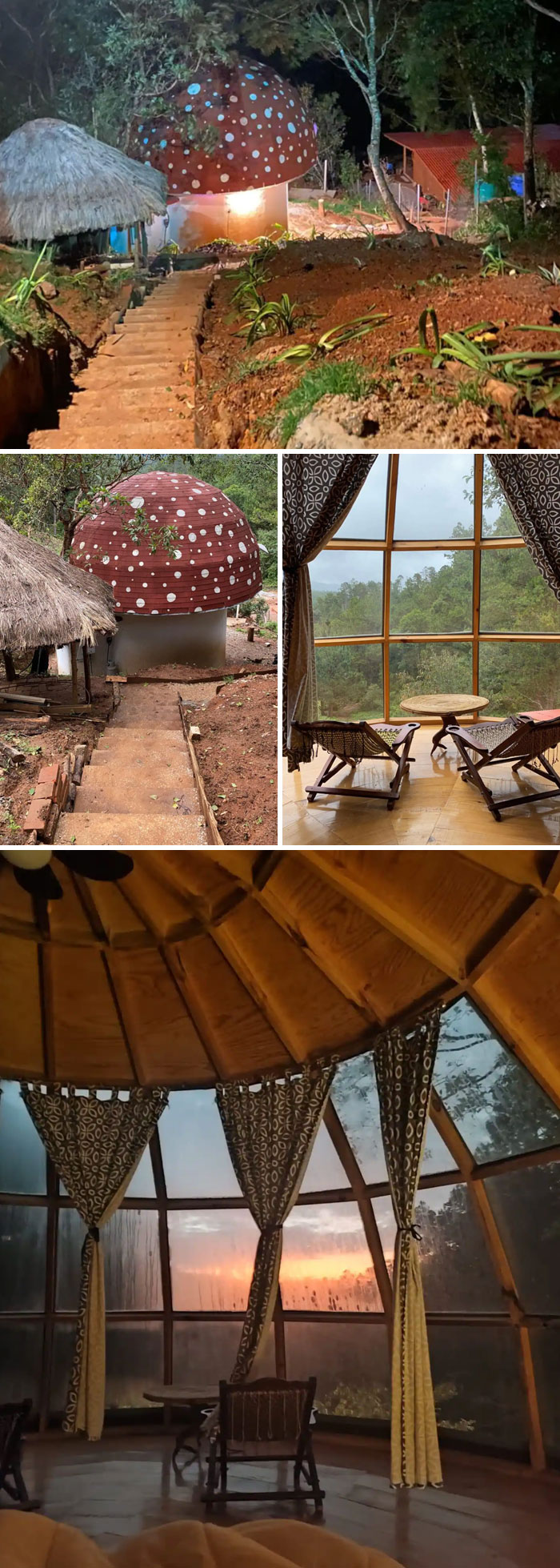 Mushroom House. San Mateo Rio Hondo, Oaxaca, Mexico