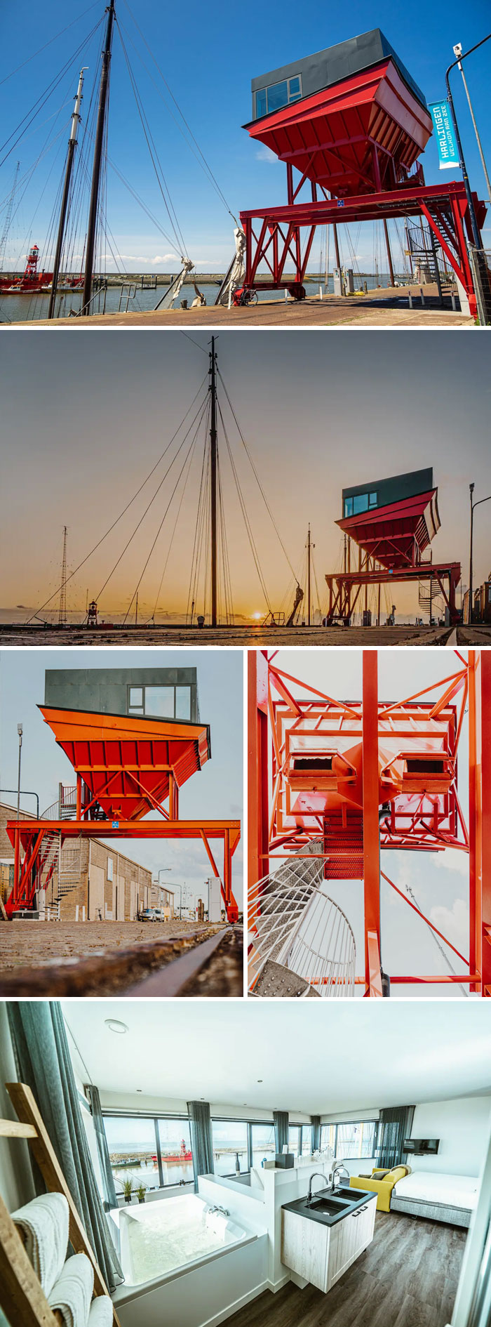 Luxury Suite Overlooking The Wadden Sea. Harlingen, Friesland, Netherlands