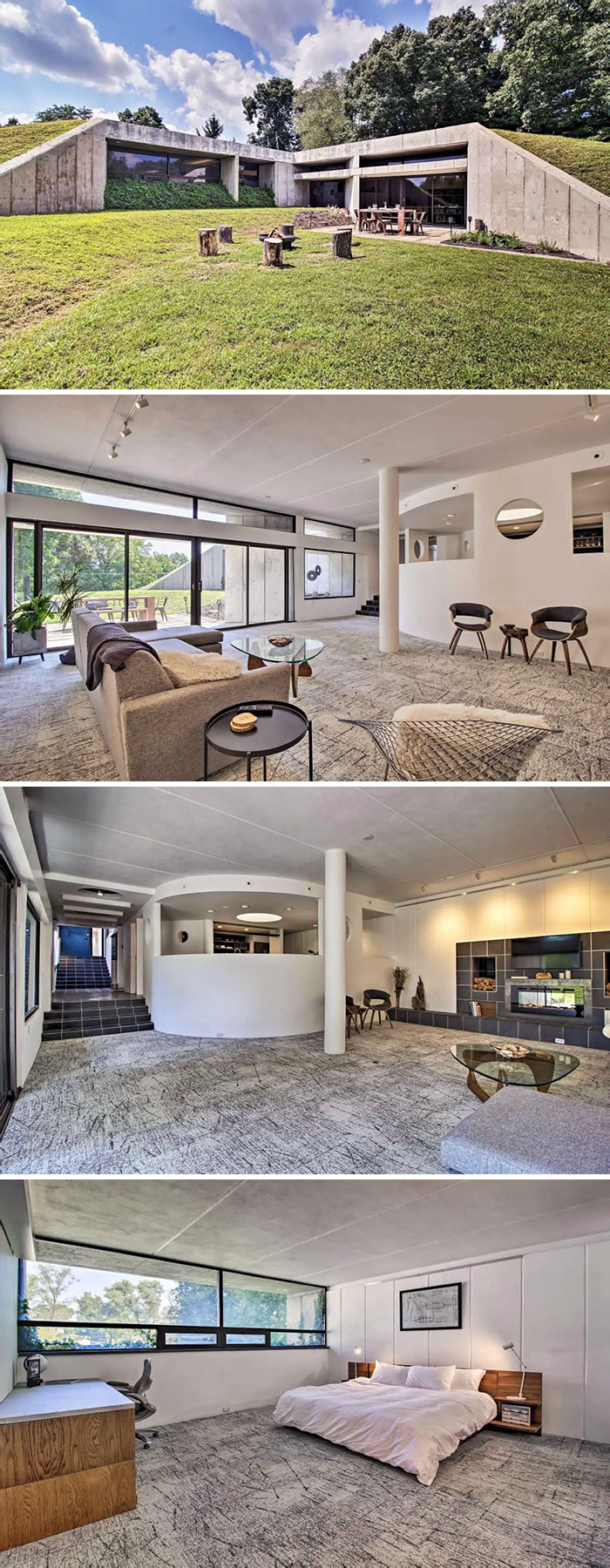 Unique "Earthouse" Retreat With Spring-Fed Creek. Springfield, Missouri, United States