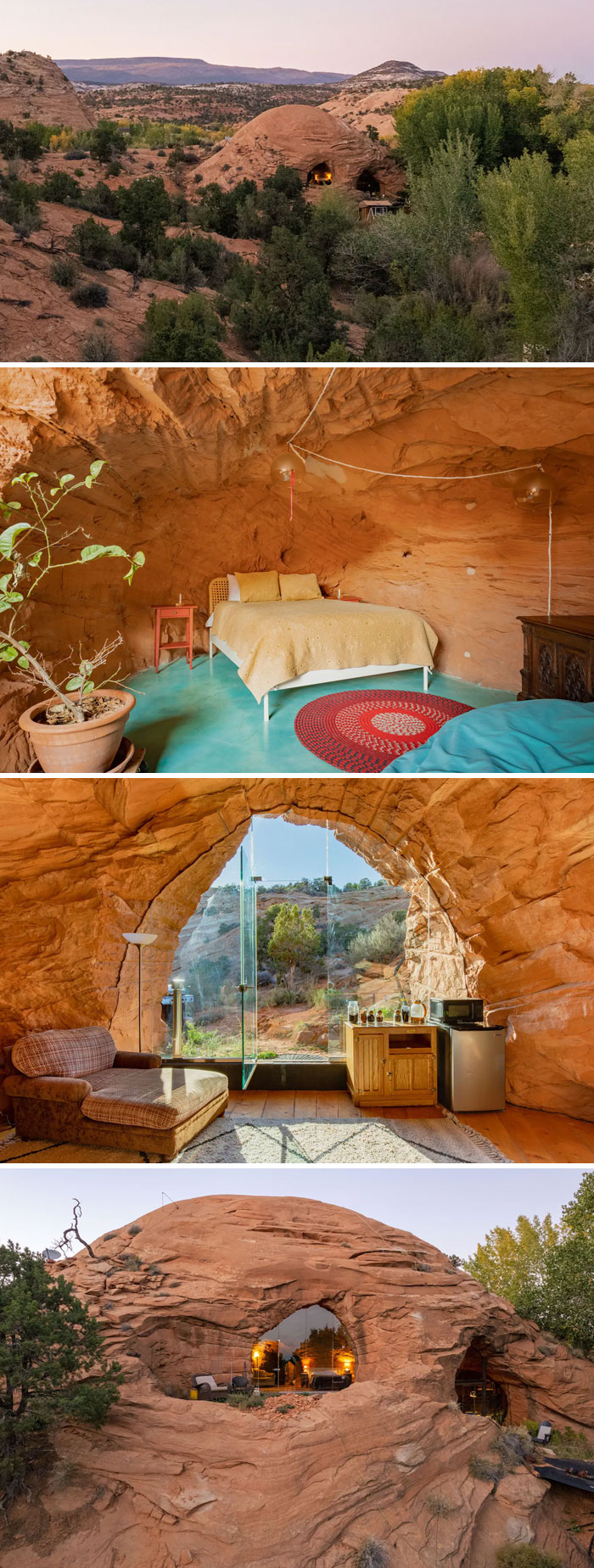 Bedrock Homestead Full Cave. Boulder, Utah, United States