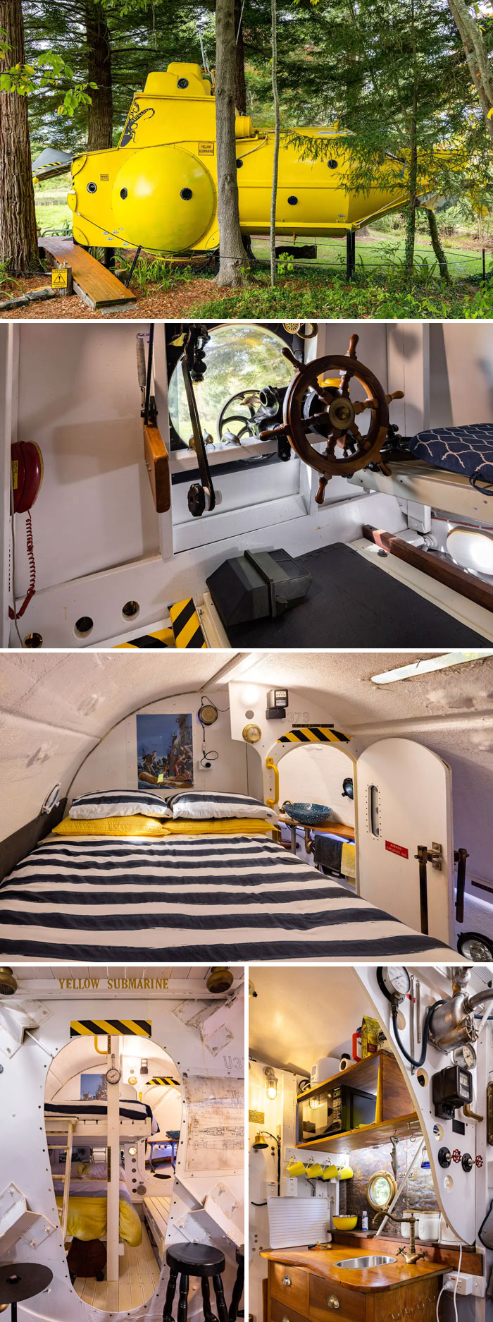 Yellow Submarine. Marton, Manawatu-Wanganui, New Zealand