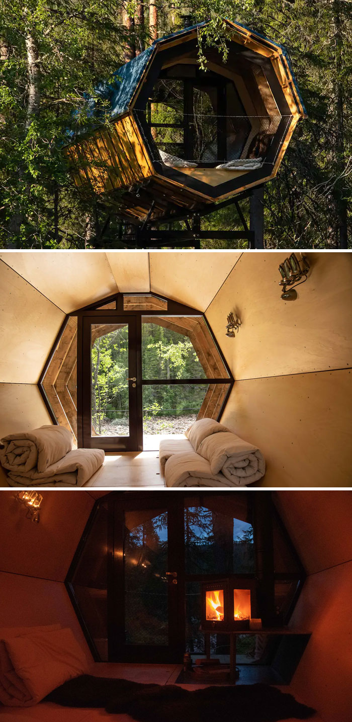 Micro-House On The Banks Of Tessungåe. Tinn Austbygd, Vestfold Og Telemark, Norway