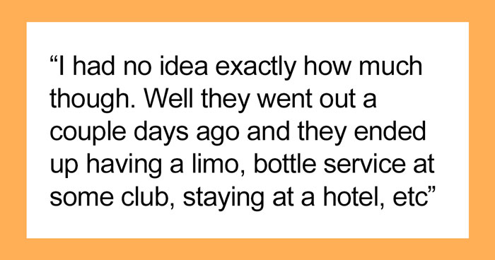 Husband Blows $3,000 At A Friend’s Bachelor Party, Doesn’t See Any Issue With It When Wife Brings It Up