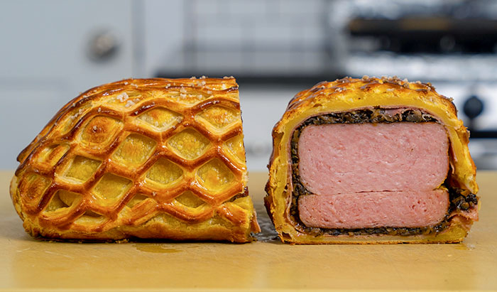 I Used Meat "Glue" To Make A Spam Wellington