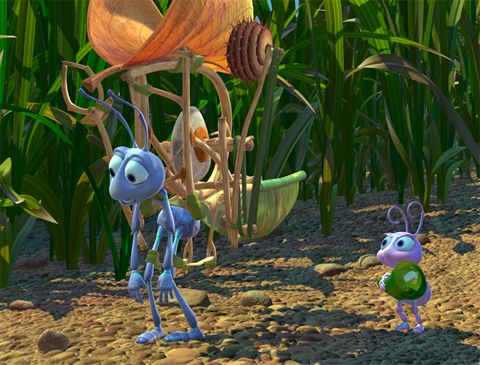A Bug's Life Flik walking