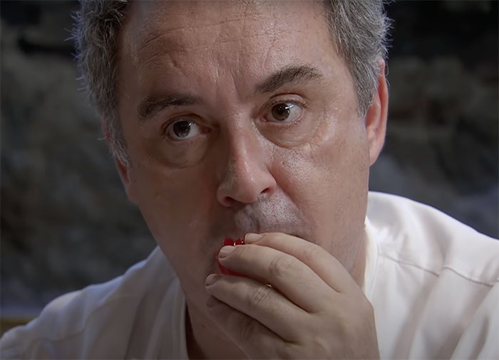 El Bulli: Cooking In Progress character eating