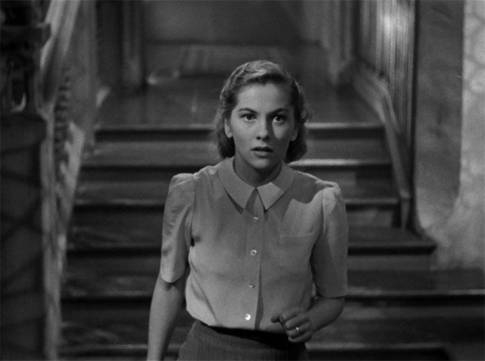 Judith Anderson running in the dark 