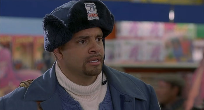 Sinbad looking surprised 