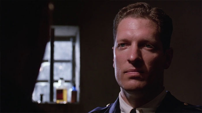 Clancy Brown looking suspicious 
