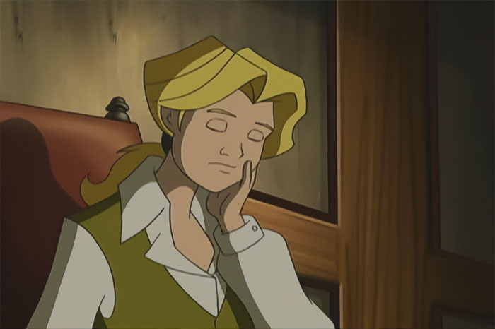 Liberty's Kids cartoon with James