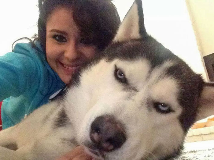 My Friends' Dog Got Pretty Jealous When I Asked Her To Send Me A Picture