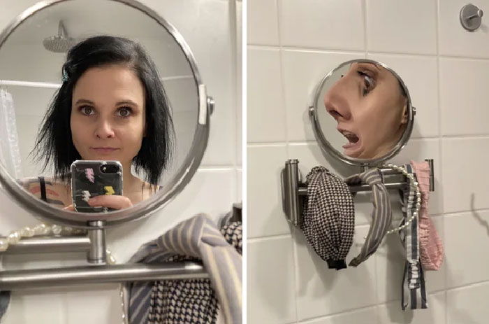 Same Mirror, Different Angle