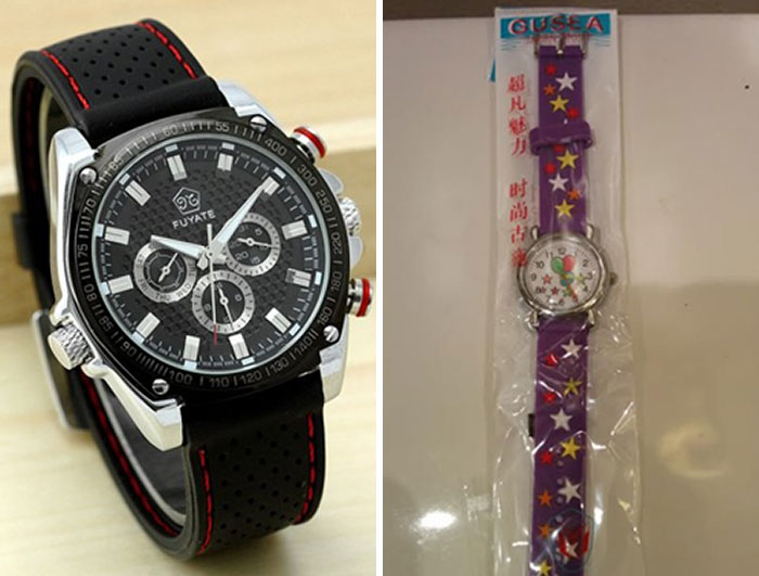 Pedí un reloj de 3 dólares a Amazon. Igualitos