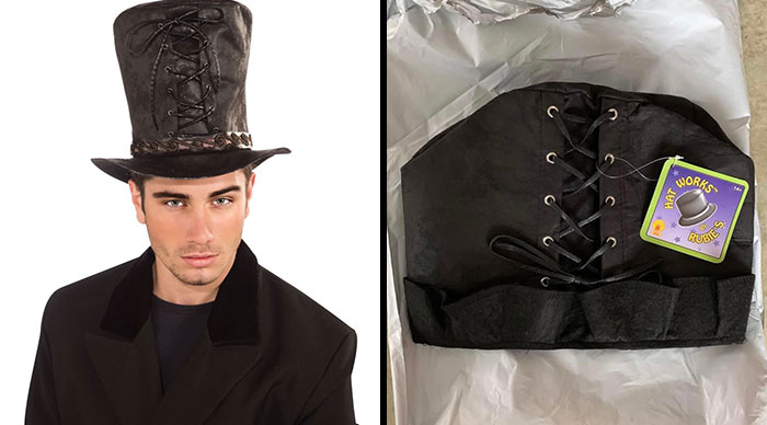 Lo que un amigo mío pidió en un sitio de disfraces y lo que recibió