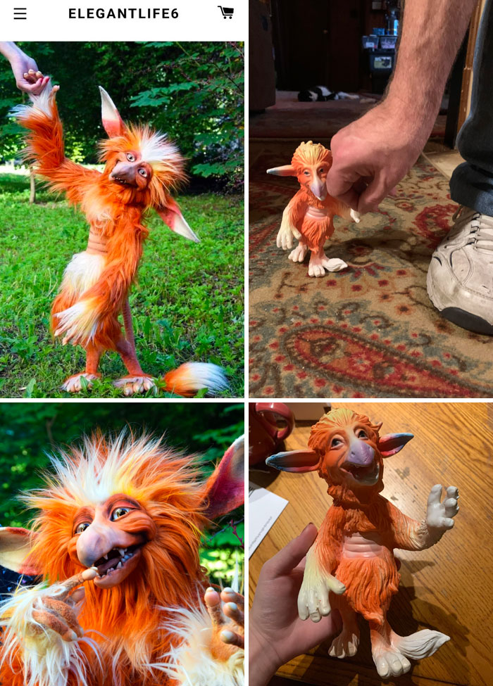 "Muñeco" estilo 'Dentro del Laberinto' comprado por 55 dólares. No puedo parar de reír