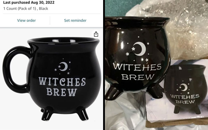 What Was Ordered vs. What Was Received