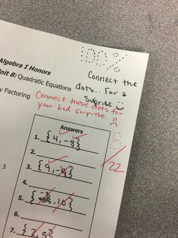 When You Try To Be Funny But Your Teacher Counters Back