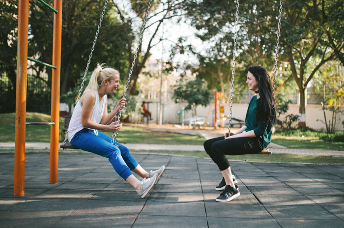 Telling White Lies About Your Life To Strangers You Meet On Planes, In Parks, Wherever, Just Because Why Not