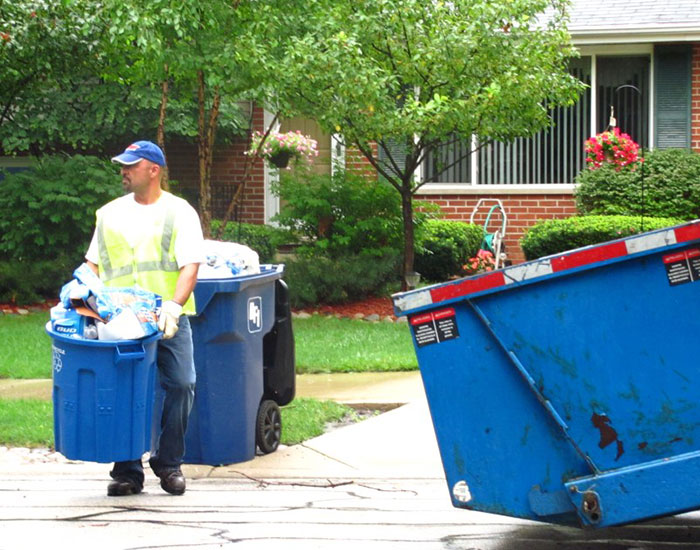 Garbage Man Isn’t Having Any Of His Client’s Renegotiation Shenanigans, Dumps His Entire Trash Pickup On His Property And Drives Away