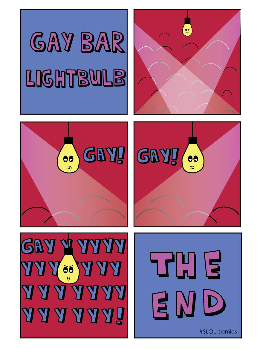 I Create Comics Form A Perspective Of A Lightbulb