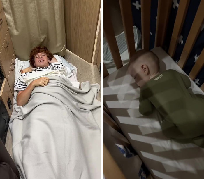 Family Of 12 Shows How They Manage To Travel In A 30-Foot Trailer And People Online Don't Approve