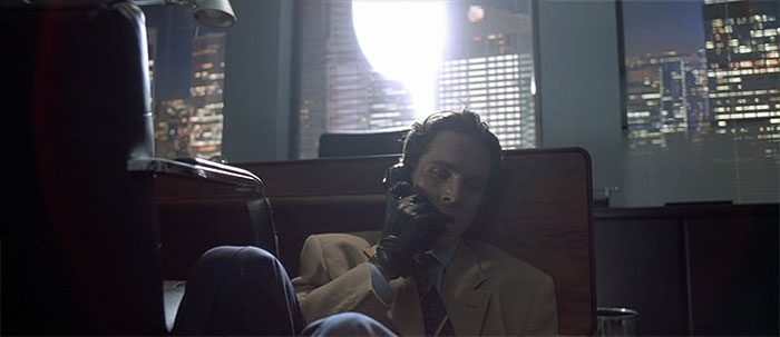 Patrick hiding from a helicopter