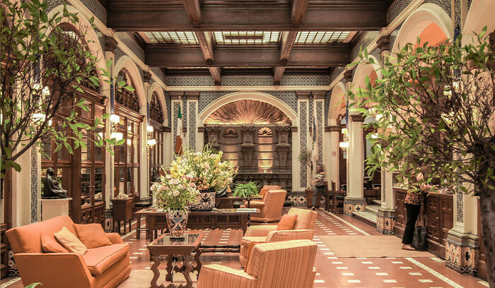 Hotel lobby
