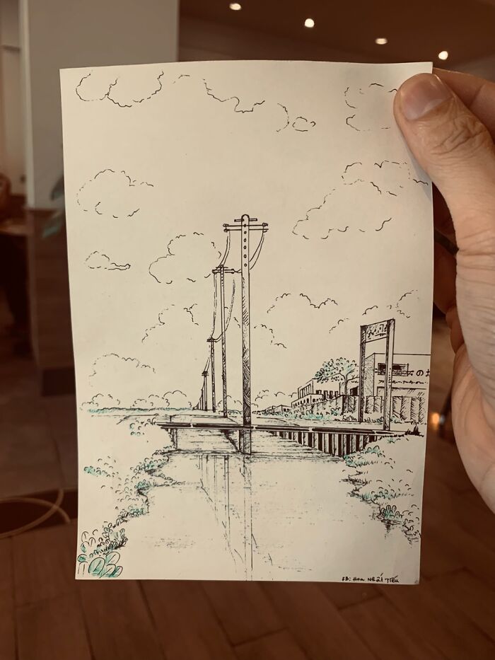 Pen Drawings Of Places I Have Seen In My Dreams (7 Pics)