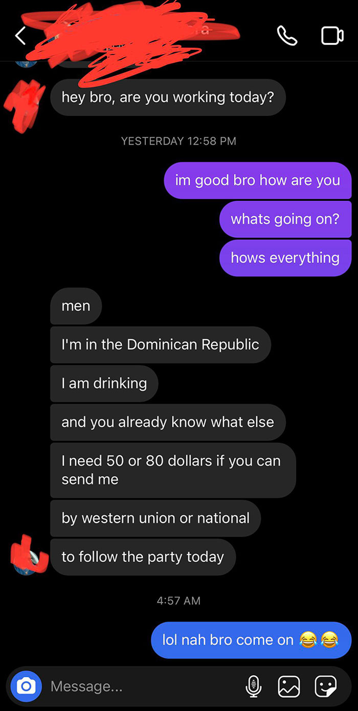 Trying To Catch Up With An Old Coworker