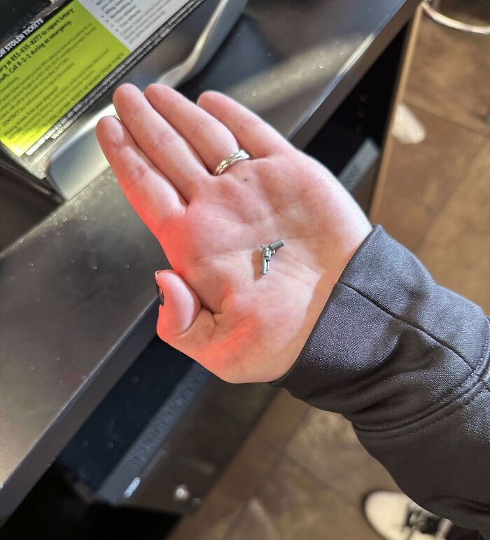 So I Work At A Gas Station And Found A Gun In The Bathroom