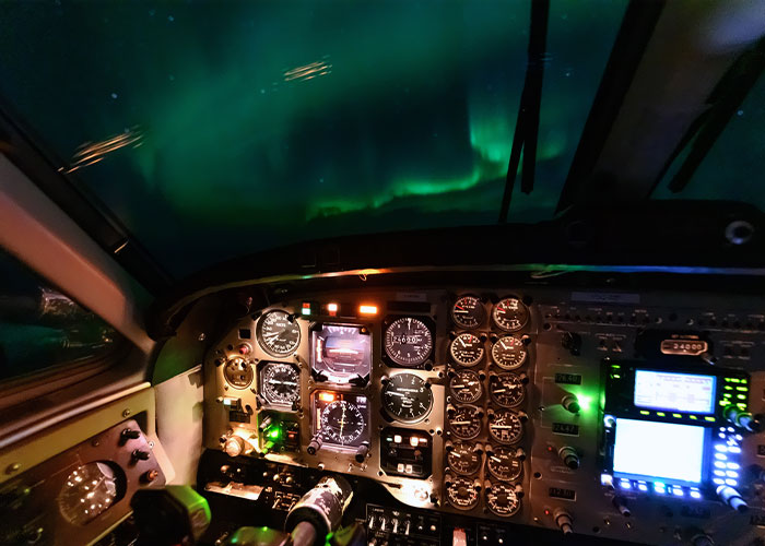 Being A Pilot In Northern Canada Has Its Perks