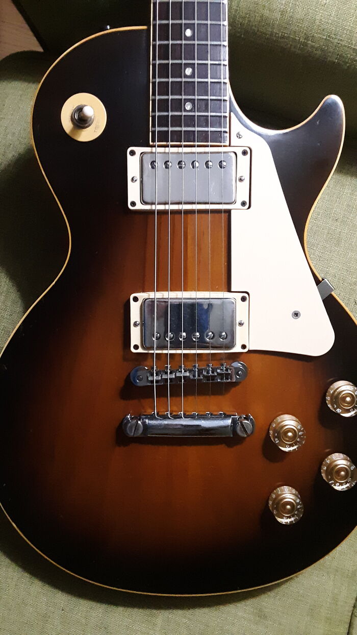 My 1984 Gibson Les Paul Studio Standard. Bought For Myself After Returning From Iraq In 2004. I've Nearly Worn The Frets Flat