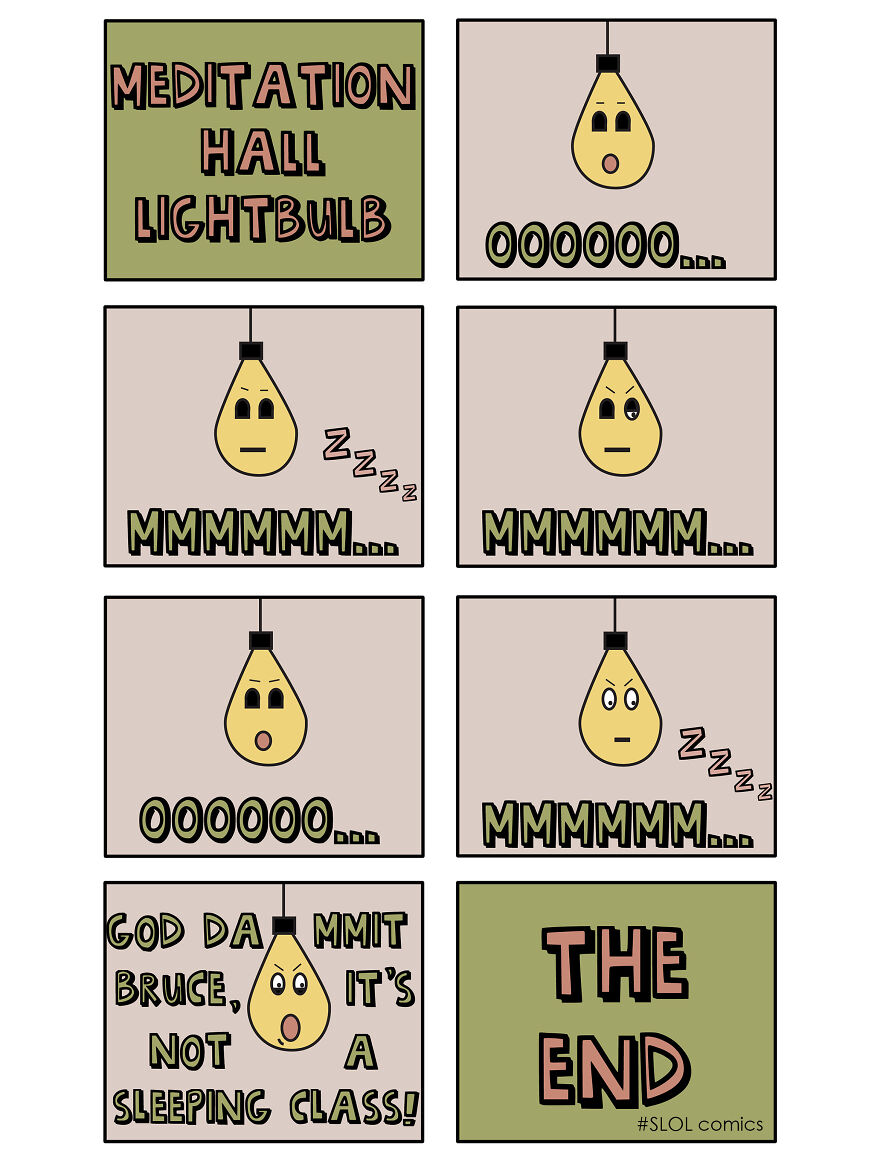 I Create Comics Form A Perspective Of A Lightbulb