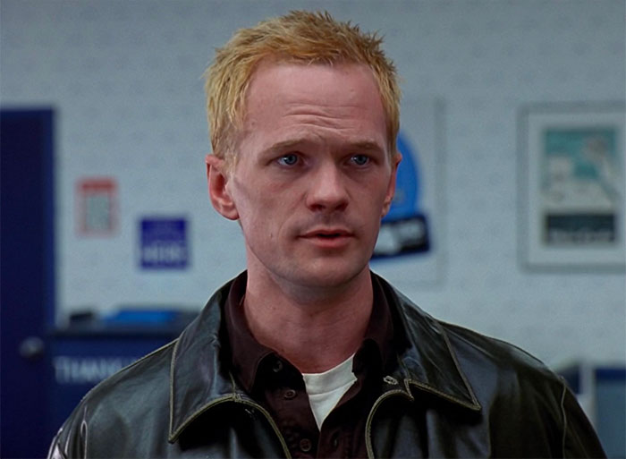 Neil Patrick Harris looking in movie Harold & Kumar Go to White Castle