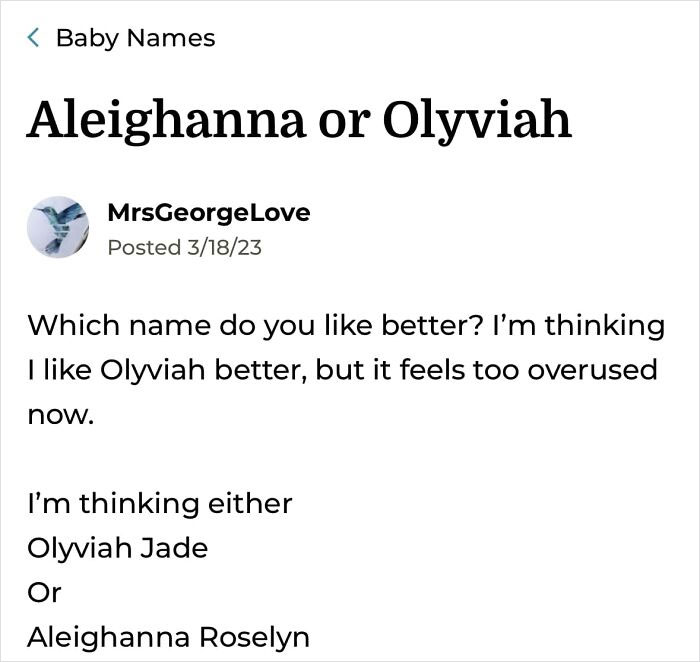 Baby Names