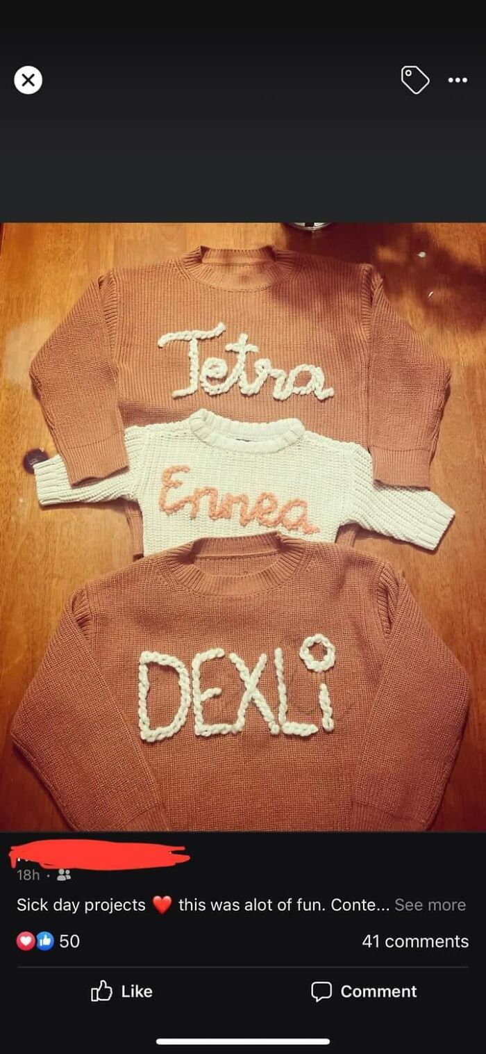 Seen In Another Tragedeigh Group