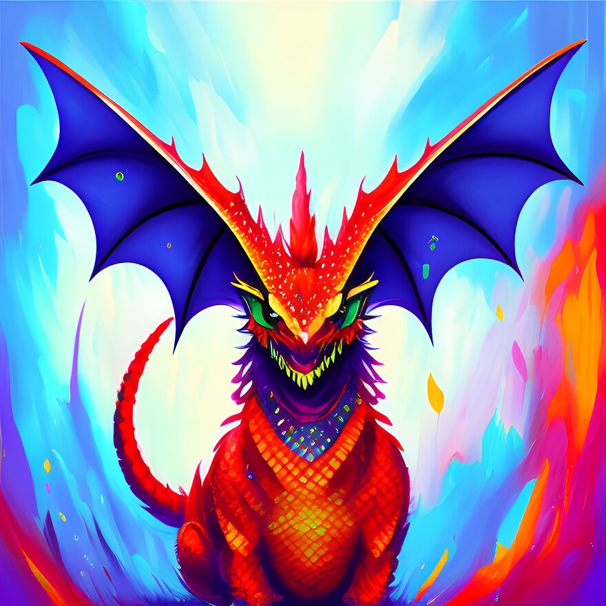 I Made These Dragons With Ai